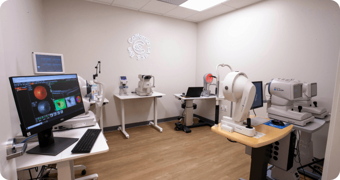 room at California LASIK & Eye with our advanced technology for your eyes